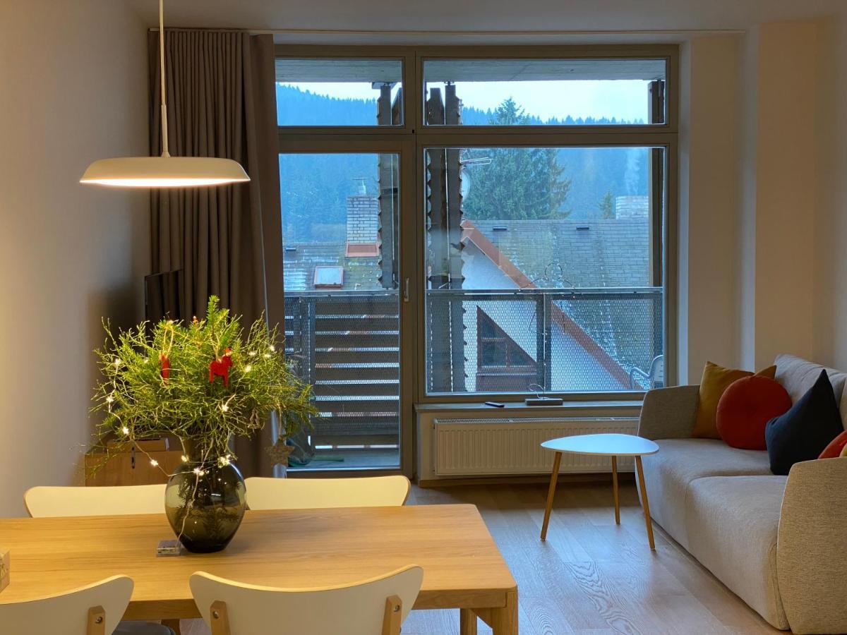 Luxusni Apartman U Sjezdovek S Garazi Harrachov Eksteriør billede